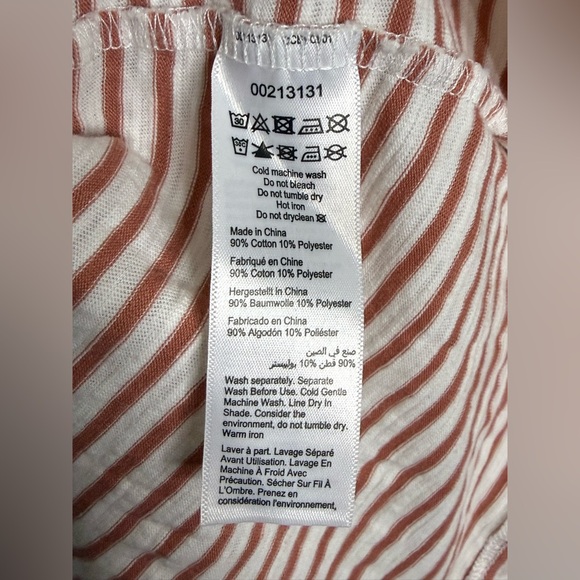 Avenue Striped Top with Metallic Gold Star - Picture 6 of 7